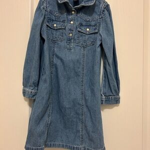 GAP Kids Casual Denim Dress - Blue